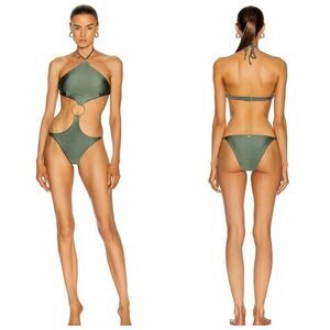 NWT CULT GAIA Serena Swim One Piece Size Large